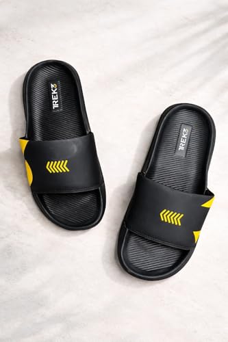 Image of Slide Flip Flops Slippers for Men & Women, Casual Slip-On