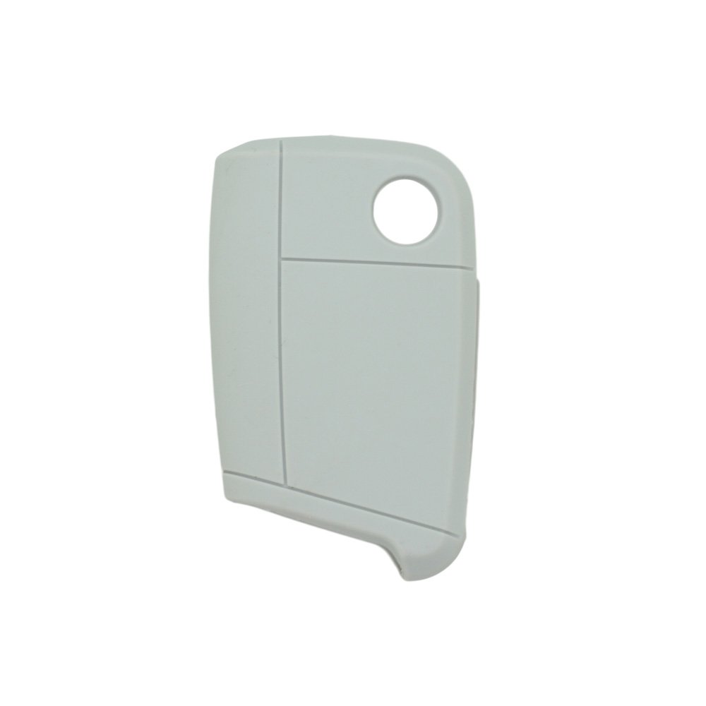 BROVACS Silicone Cover Protector Case Holder Skin Jacket Compatible with VOLKSWAGEN 3 Button Flip Remote Key Fob CV9803 Grey - Image 3