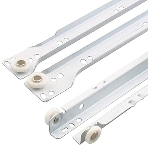 DG DEXAGLOBAL Drawer Channel/SLIDES with Wheel (4 Pcs) V1 (18" Inches) (B09CDGLTJH) Amazon Price History, Amazon Price Tracker