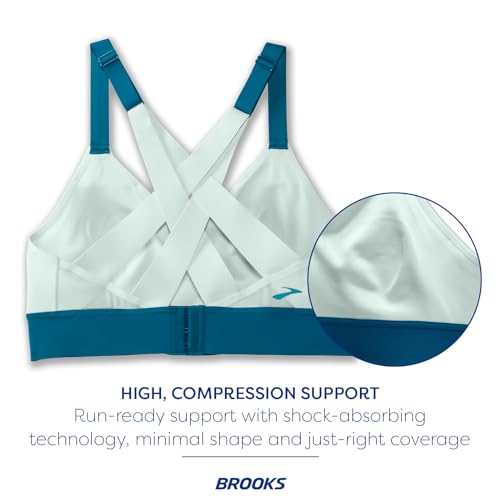 Sujetador deportivo Brooks de alto impacto para correr con máximo soporte 6