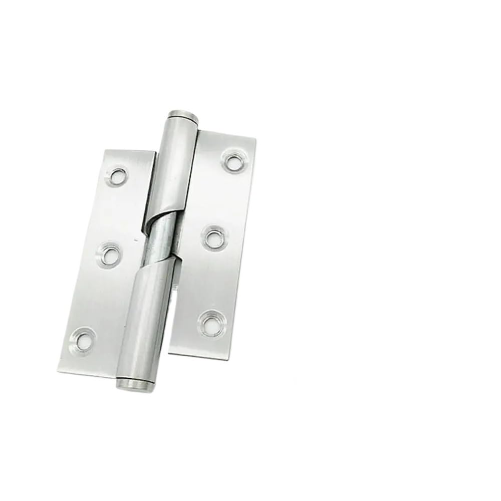 Charnière porte salle bain fermeture automatique inox amovible