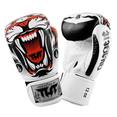 Guantes de boxeo con palma ventilada Tuff Sport para evitar el sudor en entrenamiento y sparring