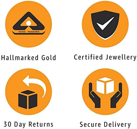 P.C. Chandra Jewellers 22k (916) Yellow Gold Necklace for Women - 9.29