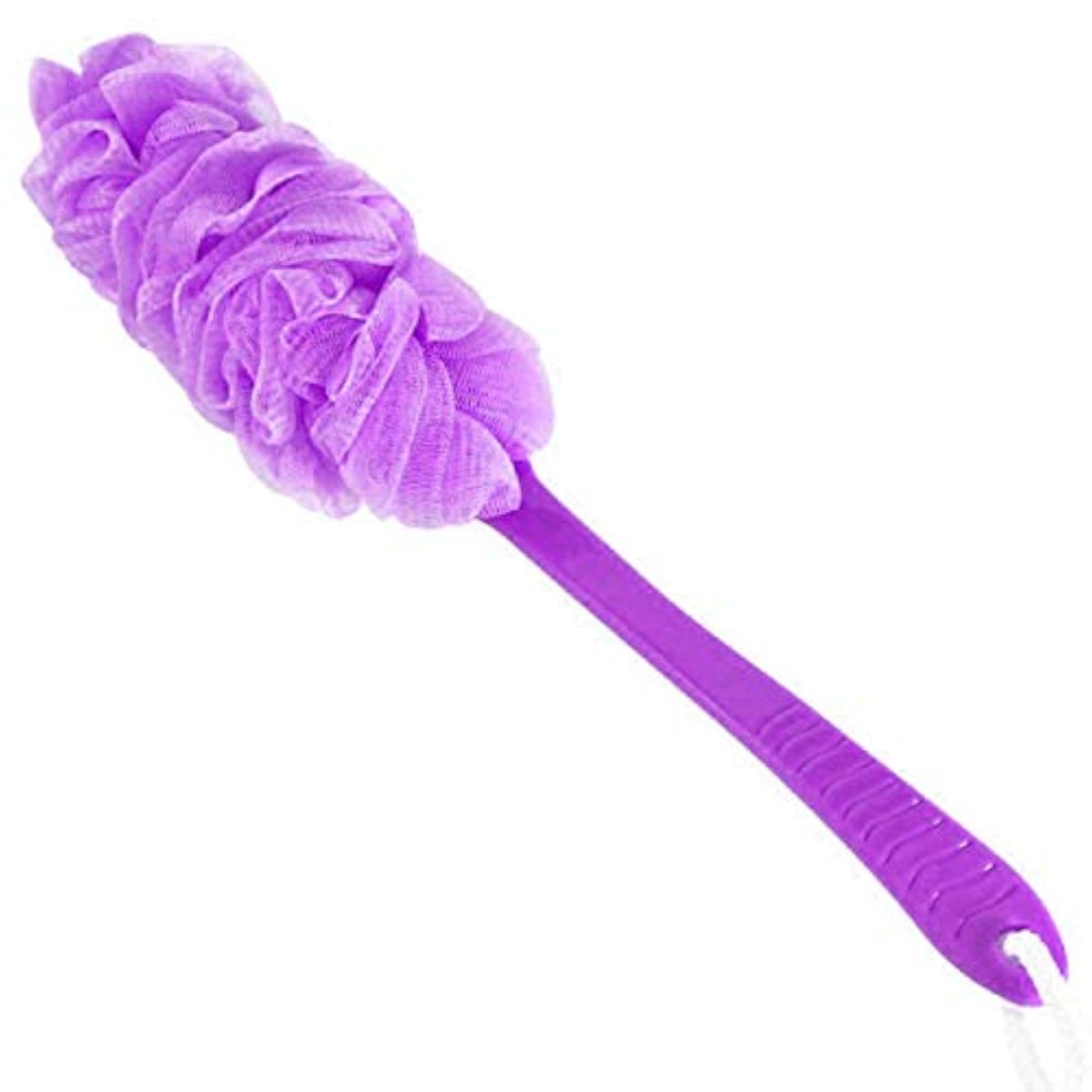 Soft Loofah Sponge for Back Scrub, Multicolored