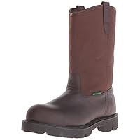 Georgia Boot Homeland Steel Toe Waterproof Wellington, Brown, Size 10.5(M)