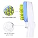 SEWOART Dog Shower Sprayer with Hose Massage Brush and Powerful Scrubber for Pet Bathing Full Coverage Water Spray for Dogs Cats and All Hair Types Saving Pet Grooming Tool