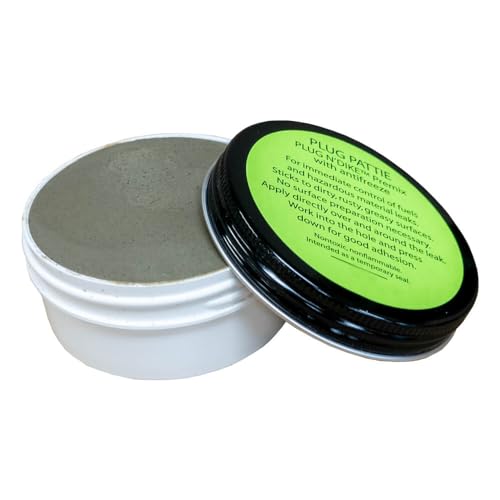 ENPAC Plug N Dike, Low-Temp Mixture, 10 oz., Bentonite Glycol, No Prep Needed, Stops Leaks, Case of 25