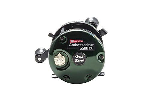 アブガルシア(Abu Garcia) ベイトリール 17 Ambassadeur. 6500CB ファクトリーチューンド グリーン 右ハンドル. 11枚目