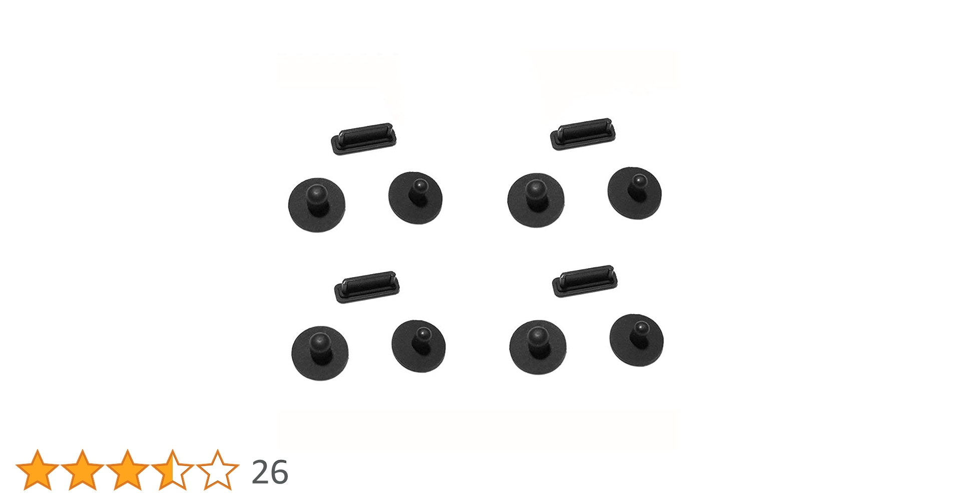 Amazon.co.jp: 4セット マジックミニダストプラグ に適用する