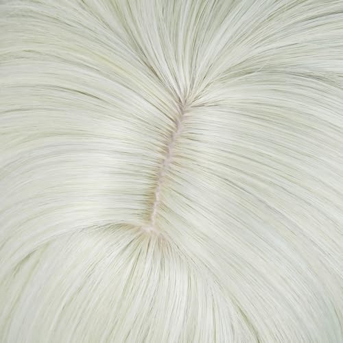 Image of LABEAUTE Long Curly Green Cosplay Wig Heat Resistant Synthetic Anime Wig Hair with Adjustable Cap for Halloween Costume Comic Con Daily Use