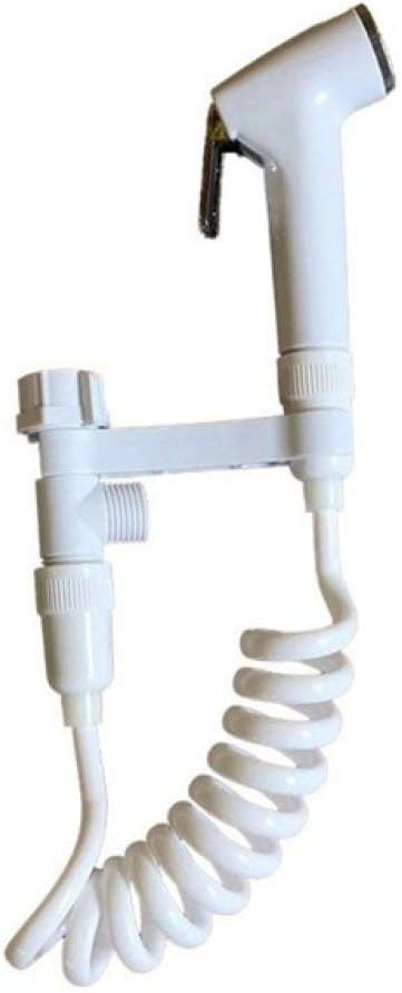1Set Toilet Bidet Tap Handheld Shower Sprayer Female Flushing Device Kit,A (B)