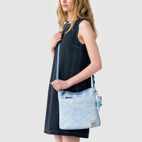 Image of The Sak Basic Crossbody Purse - Cross Body Handbag For Everyday & Travel - Zipper Closure & Adjustable Strap