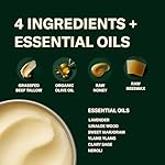 Relaxation Tallow Balm – With Lavender Essential Oil, Grassfed Beef Tallow, Raw Honey – Calming Balm – 2oz - Image 3