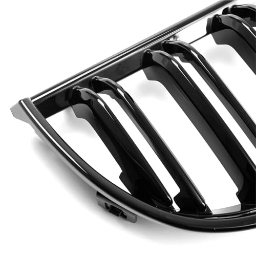 Calandre avant BMW E90 double ligne en ABS robuste pour un remplacement fiable et durable - 6