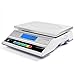 Cyfrowe Wagi Przemysłowe Elektroniczna Waga Pocztowa Ze Stali Nierdzewnej Wagi Jubilerskie Wyświetlacz Led Hd Do Ważenia Leków Akcesoria Magazynowe (Kolor: Biały, Rozmiar: 30 Kg / 1G)