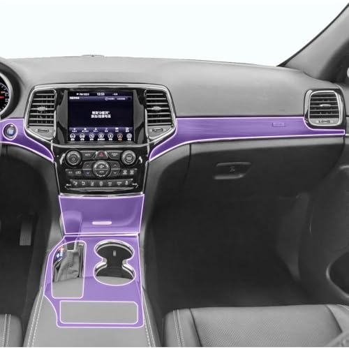 Film transparent invisible anti-rayure pour GPS Jeep Grand Cherokee