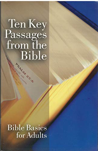 Ten Key Passages from the Bible Learner Books 0806623292 Book Cover