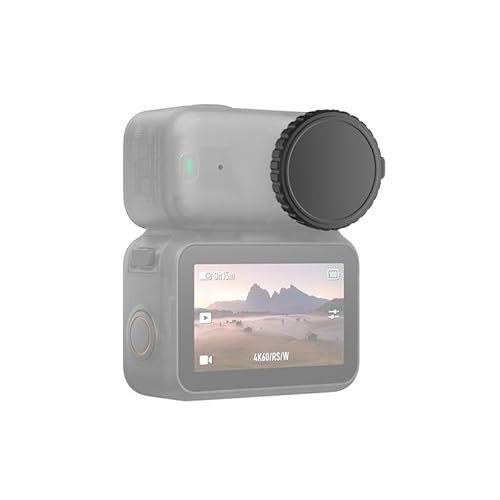 For DJI OSMO Nano レンズカバー アクションカメラ用 軽量 防塵 傷防止 耐衝撃 レンズプロテクター レンズキャップ 取り付け簡単 持ち運びに便利 For DJI OSMO Nanoカメラアクセサリー 完璧なフィット感