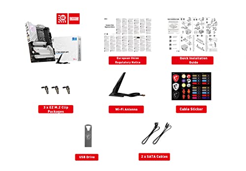 MPG Z790 EDGE WIFI DDR4, ATX, Supporta Processori Intel Core di 12a e 13a Generazione, LGA 1700, 90A SPS VRM, DDR4 Memory Boost 5333+MHz/OC, PCIe 5.0 e 4.0 x16, 5 x M.2 Gen4, Wi-Fi 6E - Scheda madre - Immagine 7