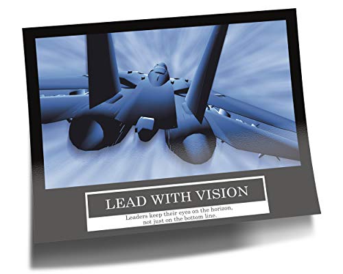 GREAT ART Lead with Vision Poster Originale