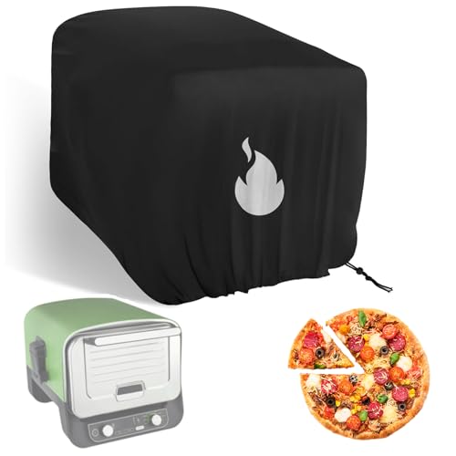 Pizzaofen Zubehör Pizzaofen Abdeckung Grillabdeckung Outdoor Ofenabdeckung Schutzhülle für Pizzaofen Pizzaofen Abdeckhaube Zubehör für OO101 Serie BBQ-Smoker 56 × 47 × 40 cm
