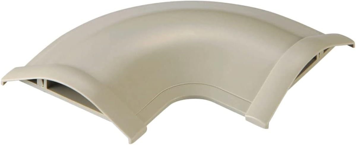 Elecom LD-GAM27A Floor Molding, Flat Bending, Double Sided Tape, Width 1.2 inches (30 mm), Beige