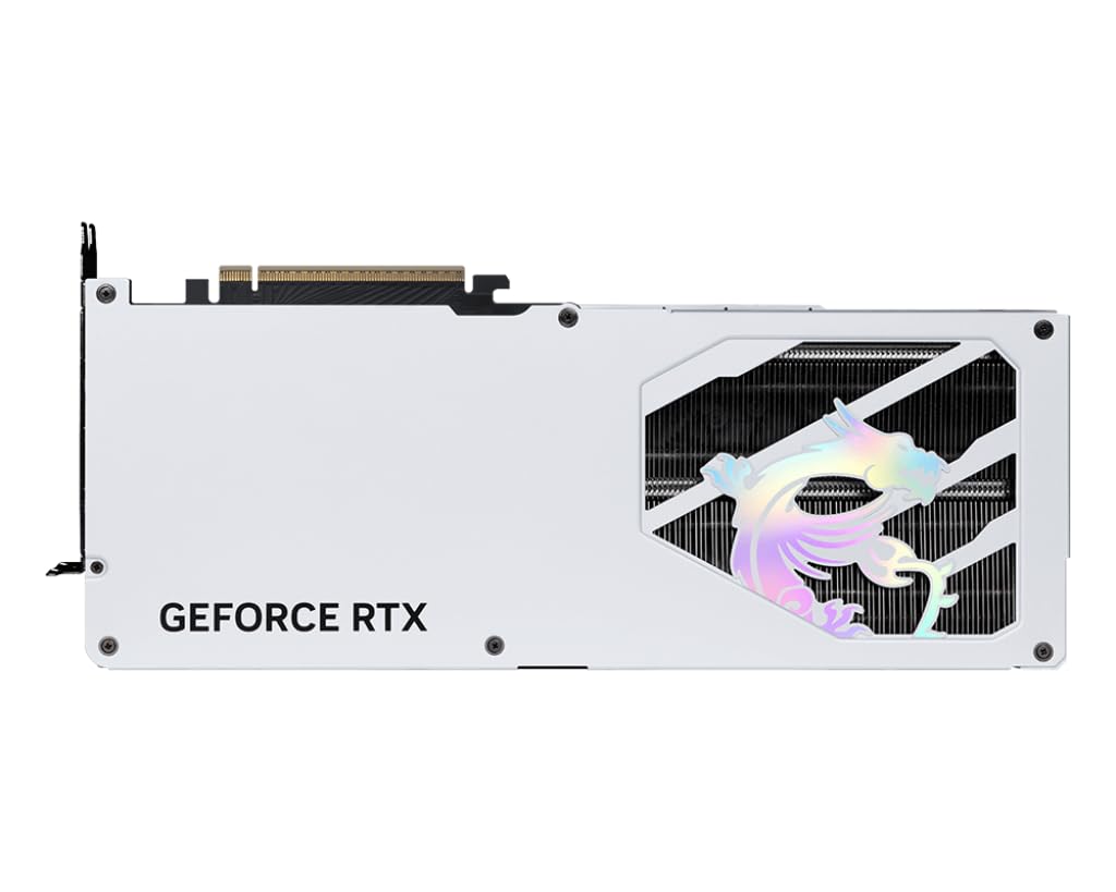 MSI Gaming RTX 5070 12G Gaming Trio OC White Graphics Card (12GB