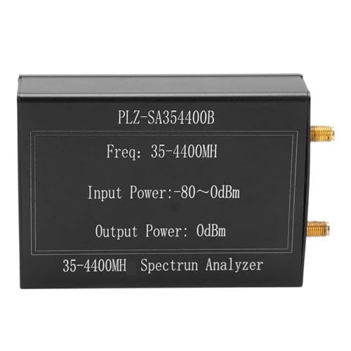 Analizador escalar portátil USB con fuente de seguimiento TG y rango 35-4400M