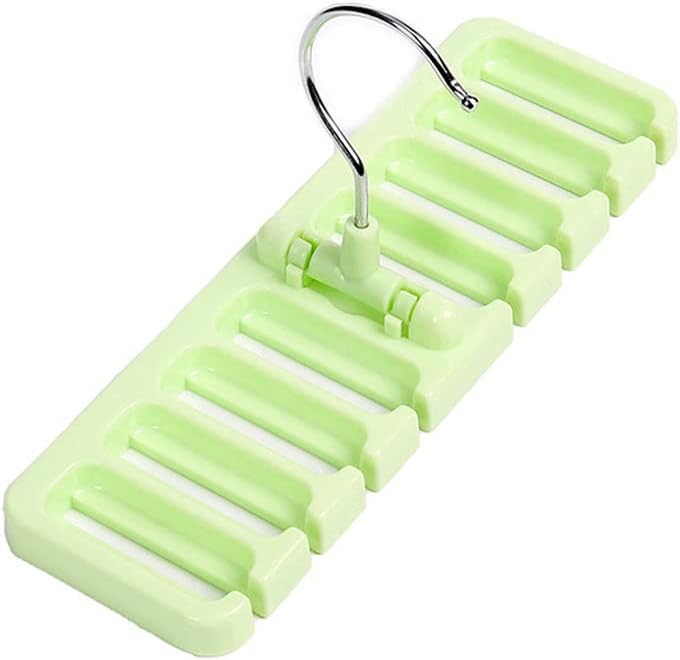 5pcs Tie Rack Scarf Rack Belt Storage Hanger Scarf Rack Home Storage Multifunctional Display Rack (Color : Blue, Size : 5pcs) (Gray 5pcs)