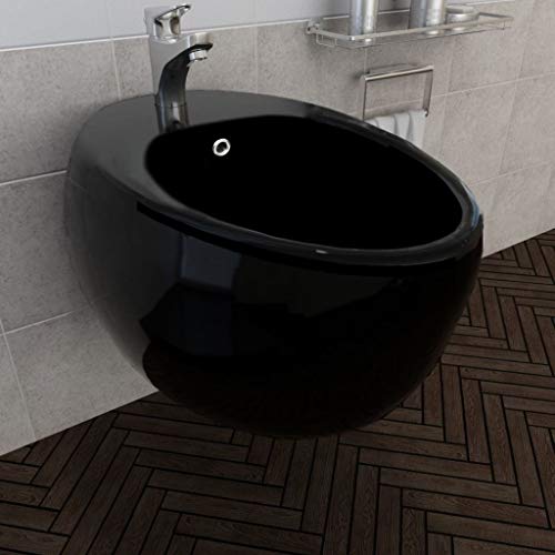 Bidet Suspendu Assorti Au Wc Bidet Ceramique Sanitaire Salle De Bains Duren376 36 8 X 56 X 37 5 Cm Bidets Cuisines Et Salles De Bain