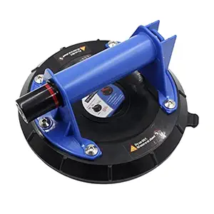 CALANDIS Vacuum Suction Cup Handheld with Handle Vacuum Lifter 8 for Glass Tile Double-Deck