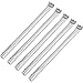 RE0361GB (5-pack) Stainless Steel Pipe Burner Replacement For Charmglow, Brander, Golden Grill, Jenn Air, Kirkland, Nexgrill, Permasteel, Perfect Glo, Pro Series, Sterling Forge, 16 13/16" L