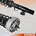 ZYFONLIX Front Right Shock Strut Assembly Compatible with 2014-2019 BMW X5 X6 X5M X6M F15 F16 F85 Shock Absorber OEM Replace 37106875084 37116863174 31317850212 31317856490