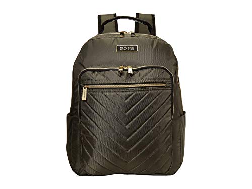 Image of Kenneth Cole Reaction Women's Chevron Quilted Polyester Twill 15.6 inch Laptop Backpack Backpack