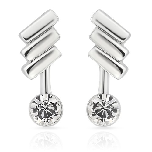 Mahi Stud Earring of Brass Alloy with crystal for Women ER1103689R