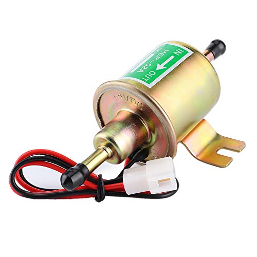 Bomba de combustível elétrica em linha, 12 V 3-6 PSI Bomba de combustível elétrica a gás de baixa pr
