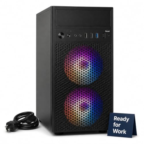 Image of Core i7 Desktop Computer PC | Core i7-4770 3.40Ghz| 16GB RAM | 512GB SSD | 5G WiFi & Bluetooth | HDMI, VGA, Ethernet | USB 3.0 | Windows 11 Pro & Office 24 Installed | 2 Year On-Site Warranty