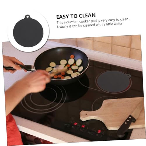 Protège plaque induction silicone contre rayures et salissures de table de cuisson