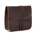 Saddleback Leather Cable Bag in Dark Coffee Brown