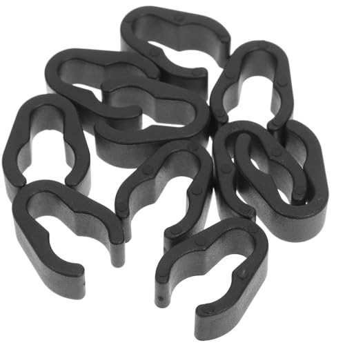 Yardwe Mic Cable Storage Clip 10pcs Microphone Stand Cable Clamps for Home Accessories