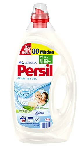 Persil Sensitive Gel Detergente Líquido (80 Lavados)