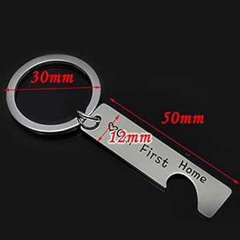 Onze Eerste Huissleutelhanger Set Voor Nieuwe Huis Sleutelhanger Cadeau Housewarming Cadeau Voor Nieuwe Huiseigenaar Koppels Eerste Huis Cadeau Nieuwe Huis Sleutelhanger