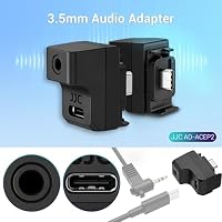 JJC 3.5 mm Audio Mic Adapter für Insta 360 Ace Pro/Pro 2 Action Kamera – Ansicht 6