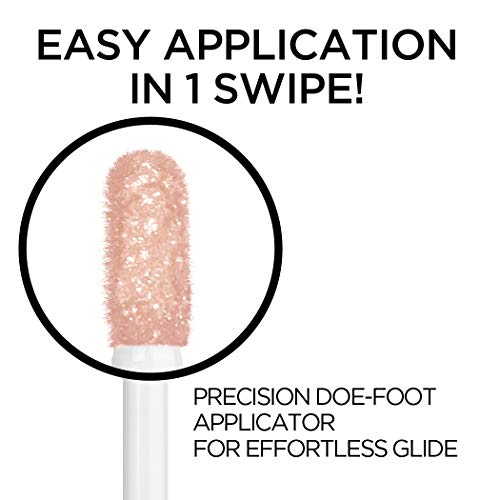 L'oréal Paris Cosmetics Brilliant Eyes Shimmer Liquid Eye Shadow Makeup, Royal Onyx, 0.1 Oz. #TOP5