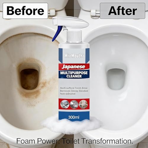 Image of Japanese Multipurpose Cleaner, Oxalic Stain Removal Spray, for Tiles, Sink, Bathroom, Floors & Hard Surfaces, Easy-to-Use Spray Bottle for Household Surface Cleaning (PACK OF 2)