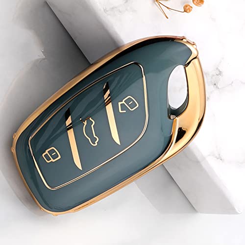 Capa para chaveiro de carro, capa de chave de liga de zinco inteligente, adequado para MG ZS EV MG6
