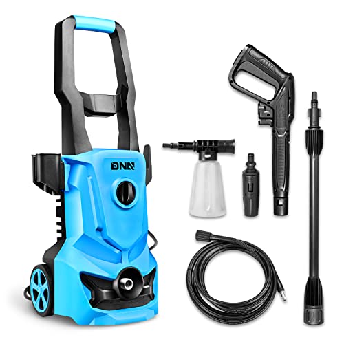 Nettoyeur haute pression électrique 1813 PSI 1500W avec buse réglable bleu