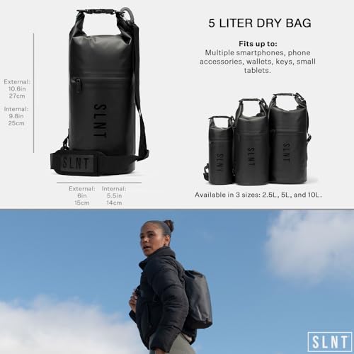 SLNT Faraday Dry Bag - Bolsa seca impermeable con bloqueo de señales (5 litros) miniatura 4