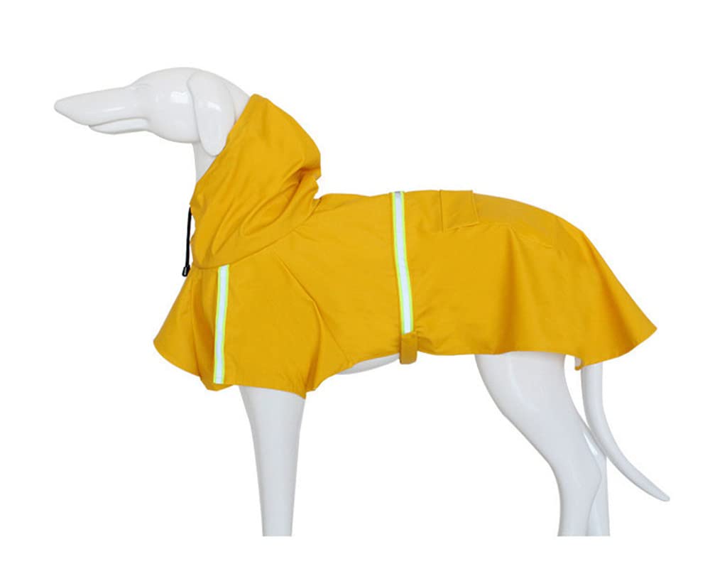 Manteau de pluie à capuche pour chien pour éviter les poils mouillés et froids