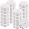 24 Pieces Sponge for Hot Tub Accessories, Flower Oil Scum Absorber for Swimming Pool and Spa
